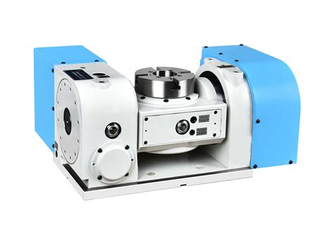 CNC rotary table .